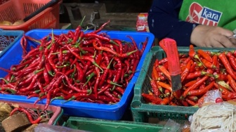 Harga Pangan Kian Meroket: Cabai Merah Besar Tembus Rp107 Ribu, Beras Ikut Naik