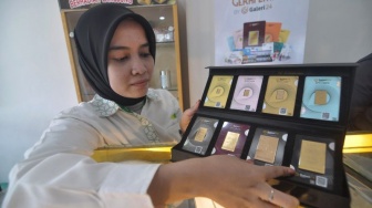 Harga Emas di Pegadaian Pagi Ini: Antam Mulai Naik, Emas Lain Ada yang Turun