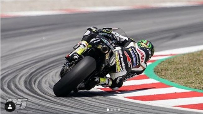Sindiran Cal Crutchlow yang dilayangkan pada Jorge Lorenzo. (Instagram/@calcrutchlow)