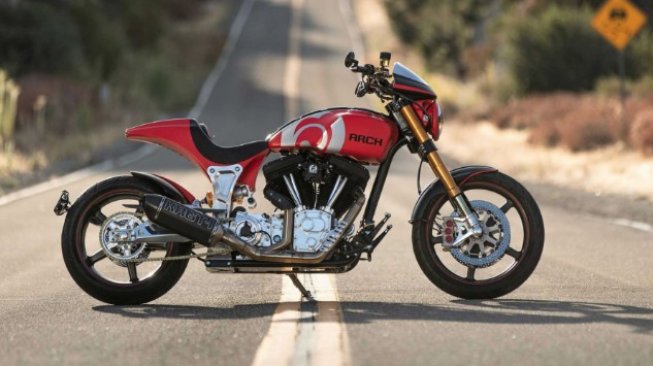 Motor terbaru dari perusahaan milik Keanu Reeves, Arch KRGT-1. (visordown.com)