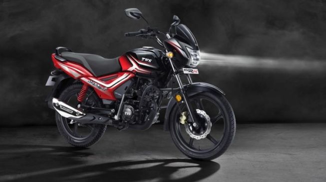 Penampakan motor sport seharga kurang dari RP 15 juta dari TVS (Indianautosblog)