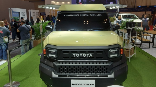 Toyota Rangga Concept Digimodz Contest di GIIAS 2023. (SUARA.com/Manuel Jeghesta)
