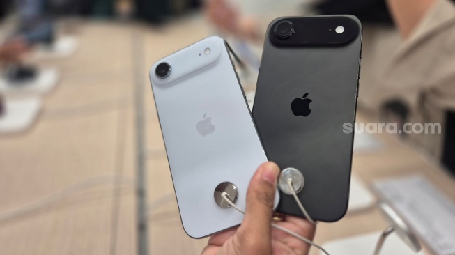 iPhone Air. [Suara.com/Dythia]