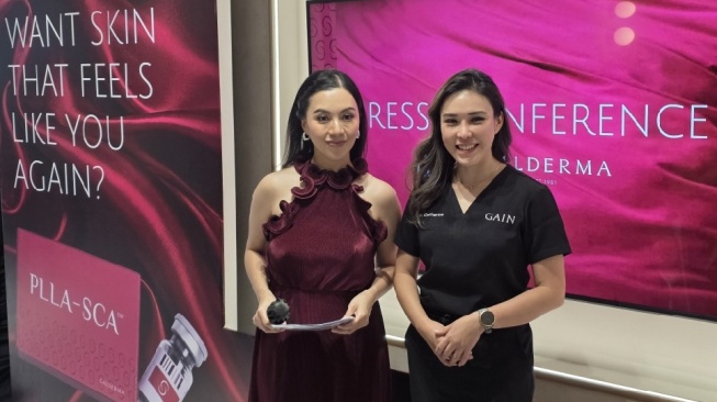 dr. Catherine Soebroto, Dipl. CIBTAC dari dr. Belle Aesthetic Clinic Pondok Indah, Jakarta (Suara.com/Dinda)